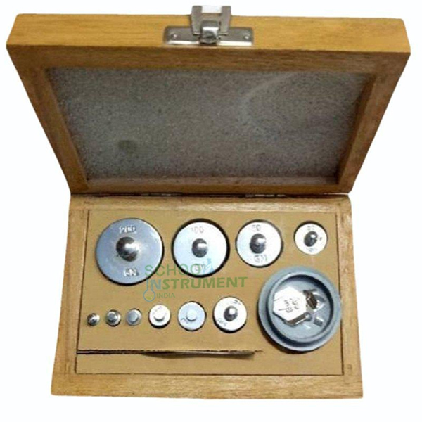 Analytical Weight Box Set of 9, Brass